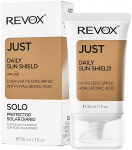 Revox B77 JUST Daily Sun Shield F&eacute;nyv&eacute;dő SPF50 + HA 30ml