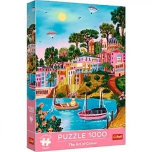 Trefl Premium Plus: Sz&iacute;nek műv&eacute;szete - 1000 darabos puzzle CSOMAGOL&Aacute;SS&Eacute;R&Uuml;LT (10893)