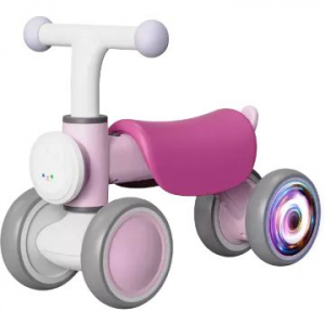 Huangyan L&aacute;bbal hajt&oacute;s n&eacute;gykerekű j&aacute;rg&aacute;ny hanggal - Nyuszi (LB2307-PINK)