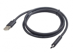 Gembird Cablexpert USB 2.0 AM --> Type-C (USB-C) 1.8m fekete (CCP-USB2-AMCM-6)