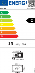 27" Philips 27E2N1500L/00 monitor
