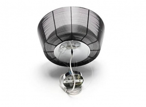 Deko Light Filo Sat  F&uuml;ggől&aacute;mpa LED, Halog&eacute;n E27 60 W Fekete (342032)