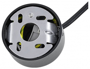 Deko Light Can 150, 1x 7,5 W GU10, Schwarz  F&uuml;ggől&aacute;mpa GU10 7.5 W Fekete (342255)