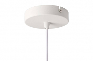 Deko Light Asterope rund 400  F&uuml;ggől&aacute;mpa LED, Halog&eacute;n E27 40 W Feh&eacute;r (342130)