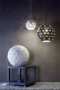 Deko Light Asterope rund 500  F&uuml;ggől&aacute;mpa LED, Halog&eacute;n E27 40 W Feh&eacute;r (342131)