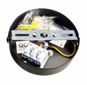 Deko Light Barrel  F&uuml;ggől&aacute;mpa LED, Halog&eacute;n E27 40 W Fekete (342051)