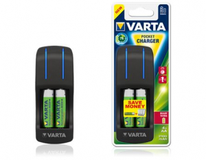 Varta Pocket töltő+ AA 2100 mAh akku (4db akkuval) Ready 2 USE (57642101451)