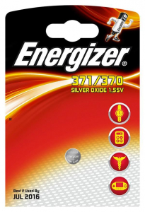 Energizer gombelem 1.55V 370/371 (1db/csomag)  (7638900253016)