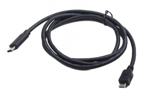 Gembird Cablexpert USB 2.0 micro B apa --> Type-C (USB-C) kábel 3m fekete (CCP-USB2-MBMCM-10)
