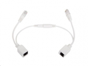 Gembird UTP passz&iacute;v POE adapter k&eacute;szlet, 15cm (PP12-POE-0.15M-W)