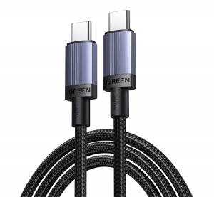 UGREEN L528 adatk&aacute;bel (Type-C - Type-C, 240W, PD gyorst&ouml;ltő 3.0, 300cm) S&Ouml;T&Eacute;TSZ&Uuml;RKE (65834)