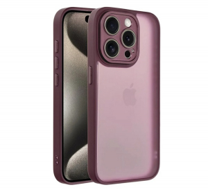 Szilikon telefonv&eacute;dő (&uuml;t&eacute;s&aacute;ll&oacute;s&aacute;g, akril h&aacute;tlap, kamerav&eacute;dő) LILA Xiaomi Redmi 15 5G "Gigapack csomagol&aacute;s" (GP-174581)