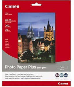 Canon SG201 Photo Paper Plus Semi-glossy 20x25cm 20&iacute;v 260g fot&oacute;pap&iacute;r (1686B018)