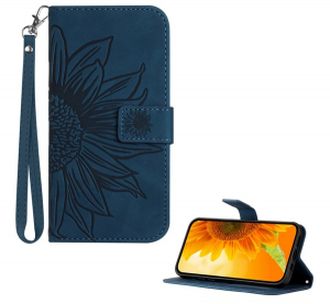 Tok &aacute;ll&oacute;, bőr hat&aacute;s&uacute; (FLIP, oldalra ny&iacute;l&oacute;, asztali tart&oacute;, bankk&aacute;rtya tart&oacute; + k&eacute;zp&aacute;nt, napraforg&oacute; minta) S&Ouml;T&Eacute;TK&Eacute;K T Phone 3 5G "Gigapack csomagol&aacute;s" (G