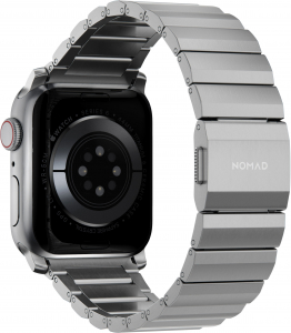 Nomad Titanium Band Natural Apple Watch 49mm/46mm/45mm/44mm/42mm sz&iacute;j - apple okos&oacute;ra sz&iacute;j 44/45/46/49mm &eacute;s 42mm (apple watch series 1 (NM014858858)