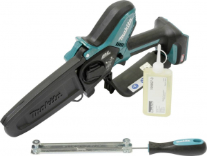 Makita Akku Akkus l&aacute;ncfűr&eacute;sz Penge hossza 150 mm Akkumul&aacute;tor n&eacute;lk&uuml;l! (UC029GZ)
