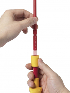 TOOLCRAFT 0.5-3 Nm Forgat&oacute;nyomat&eacute;kos csavarh&uacute;z&oacute; k&eacute;szlet 9 r&eacute;szes VDE, Villanyszerelő (TO-9991038)