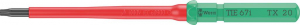 Wera Kraftform Kompakt VDE 67 i TX 20 x 157 mm TIE Villanyszerelő TORX Cser&eacute;lhető penge TX 20 (05006536001)