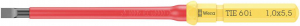 Wera Kraftform Kompakt VDE 60 i 1,0x5,5x157 mm TIE SB Villanyszerelő Egyeneshorny&uacute; Cser&eacute;lhető penge 5.5 mm (05006554001)