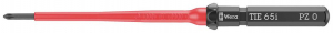 Wera Kraftform Kompakt VDE 65 i PZ 0 x 157 mm TIE Villanyszerelő Pozidriv Cser&eacute;lhető penge PZ 0 (05006523001)