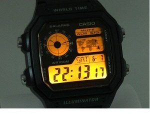Casio Collection Men AE-1200WH-1CVEF f&eacute;rfi kar&oacute;ra - quartz szerkezet