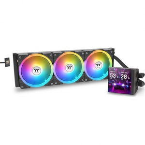 Thermaltake MAGFloe 420 Ultra ARGB processzor v&iacute;zhűtő fekete (CL-W451-PL14SW-A)