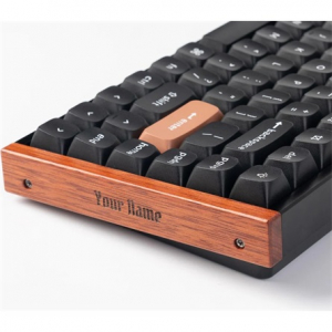 Keychron K2 HE Bluetooth / vezet&eacute;k n&eacute;lk&uuml;li magyar gaming Gateron double-rail magnetic mechanikus billentyűzet fekete-r&oacute;z (K2H-F1Z-HU_90)