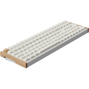 Keychron K4 HE Bluetooth / vezet&eacute;k n&eacute;lk&uuml;li magyar gaming Gateron double-rail magnetic nebula mechanikus billentyűzet feh (K4H-Q1P-HU)