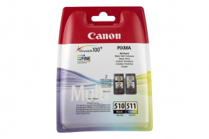 Canon PG-510/CL-511 BK/C/M/Y Multipack tintapatron  (2970B010 / 2970B011)