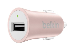 Belkin USB autós töltő Mixit Up rózsaarany (F8M730BTC00)