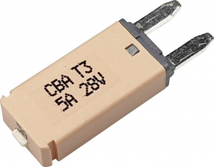 Hansor Circuit Breaker Mini, type 3. Manual Reset, 5A  Biztos&iacute;t&eacute;k automata standard biztos&iacute;t&eacute;k 5 A Vil&aacute;gosbarna 1 db (CBA3 Series 5A)