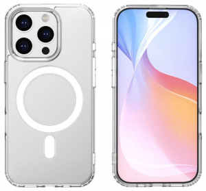 4Smarts 360&deg; Premium Protection Set H&aacute;tlap Apple iPhone 16 Pro &Aacute;tl&aacute;tsz&oacute; Indukt&iacute;v t&ouml;lt&eacute;s (541194)