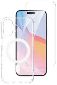 4Smarts 3in1 Premium Starter Set Cover Apple iPhone 16 Feh&eacute;r &Uuml;t&eacute;s&aacute;ll&oacute; (541176)