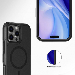 4Smarts Defend Case Cover Apple iPhone 16 Pro Fekete &Uuml;t&eacute;s&aacute;ll&oacute; (541180)