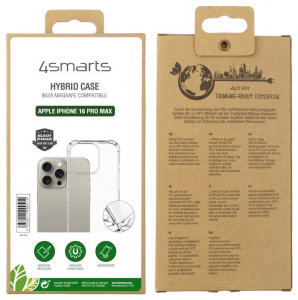 4Smarts Hybrid Case Ibiza H&aacute;tlap Apple iPhone 16 Pro Max &Aacute;tl&aacute;tsz&oacute; Indukt&iacute;v t&ouml;lt&eacute;s (541184)