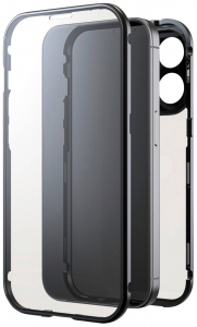 Black Rock 360&deg; Glass Cover Apple iPhone 15 Pro Fekete Indukt&iacute;v t&ouml;lt&eacute;s, &Uuml;t&eacute;s&aacute;ll&oacute; (1310TGC02)