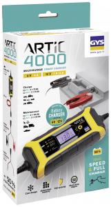 GYS Artic 4000  Automatikus t&ouml;ltő 6 V, 12 V 4 A 4 A (029583)