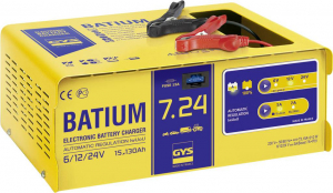 GYS BATIUM 7.24  Automatikus t&ouml;ltő 6 V, 12 V, 24 V 11 A 11 A (024502)