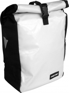 Fischer Fahrrad Csomagtart&oacute; t&aacute;ska Feh&eacute;r, Fekete (86264)