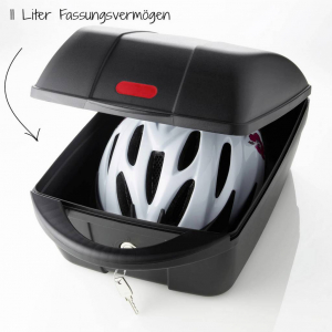 Fischer Fahrrad Csomagtart&oacute; doboz Fekete (86500:FISCHER)
