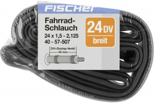 Fischer Fahrrad Ker&eacute;kp&aacute;r t&ouml;mlő 24 coll Dunlop szelep (DV) (85128)