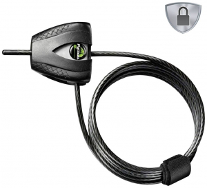 MasterLock 8417EURDPRO K&aacute;bel lakat Fekete Kulcsos z&aacute;r (P21526)