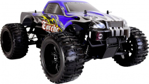 Amewi Torche Brushless 1:10 RC modellaut&oacute; Elektro Monstertruck 4WD RtR 2,4 GHz Akkuval &eacute;s t&ouml;ltők&eacute;sz&uuml;l&eacute;kkel (22032)