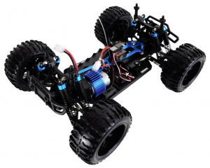 Amewi Torche Brushless 1:10 RC modellaut&oacute; Elektro Monstertruck 4WD RtR 2,4 GHz Akkuval &eacute;s t&ouml;ltők&eacute;sz&uuml;l&eacute;kkel (22032)