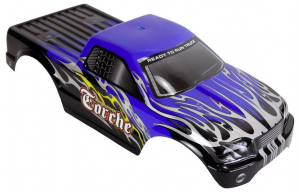 Amewi Torche Brushless 1:10 RC modellaut&oacute; Elektro Monstertruck 4WD RtR 2,4 GHz Akkuval &eacute;s t&ouml;ltők&eacute;sz&uuml;l&eacute;kkel (22032)