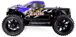 Amewi Torche Brushless 1:10 RC modellaut&oacute; Elektro Monstertruck 4WD RtR 2,4 GHz Akkuval &eacute;s t&ouml;ltők&eacute;sz&uuml;l&eacute;kkel (22032)