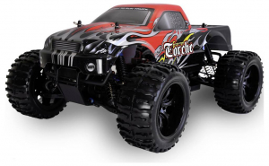 Amewi Torche Brushless 1:10 RC modellaut&oacute; Elektro Monstertruck 4WD RtR 2,4 GHz Akkuval &eacute;s t&ouml;ltők&eacute;sz&uuml;l&eacute;kkel (22032)