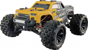 Amewi MEW4 Narancs Brushless 1:16 RC modellaut&oacute; Elektro Monstertruck 4WD RtR 2,4 GHz (22653)