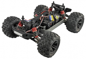 Amewi MEW4 Narancs Brushless 1:16 RC modellaut&oacute; Elektro Monstertruck 4WD RtR 2,4 GHz (22653)