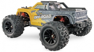 Amewi MEW4 Narancs Brushless 1:16 RC modellaut&oacute; Elektro Monstertruck 4WD RtR 2,4 GHz (22653)
